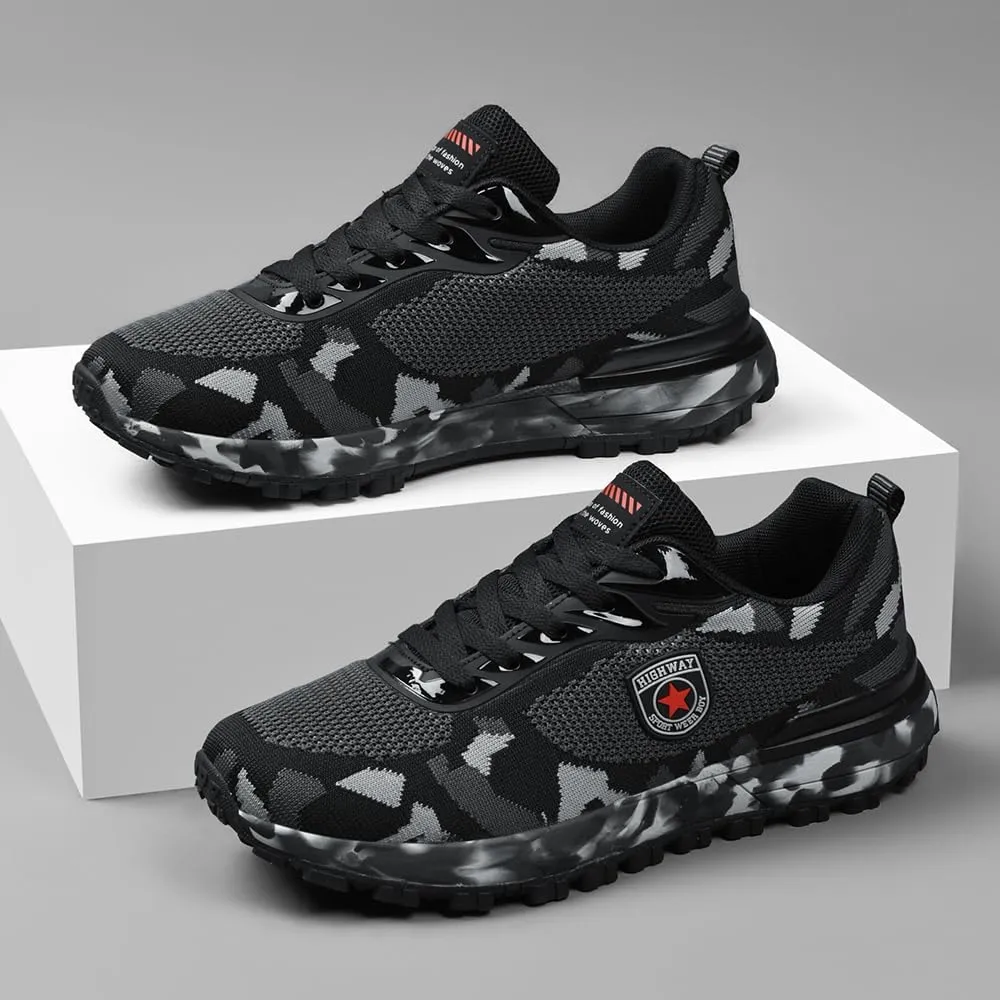 Men's Running Shoes - Lightweight Trail Sneakers for Men, Comfortable Athletic Footwear for Hiking and Workouts, Stylish Fashion Sneakers for Everyday Us