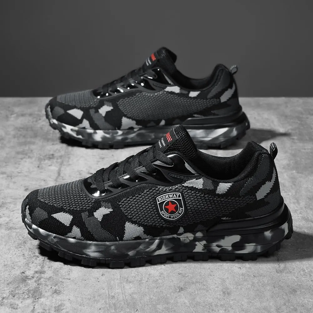 Men's Running Shoes - Lightweight Trail Sneakers for Men, Comfortable Athletic Footwear for Hiking and Workouts, Stylish Fashion Sneakers for Everyday Us