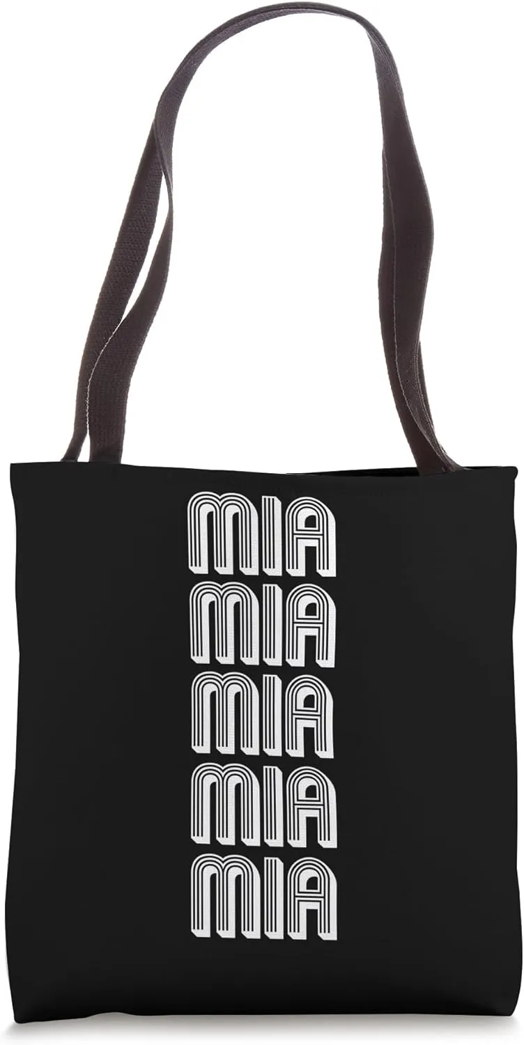 MIA Miami Airport Travel Tote Bag