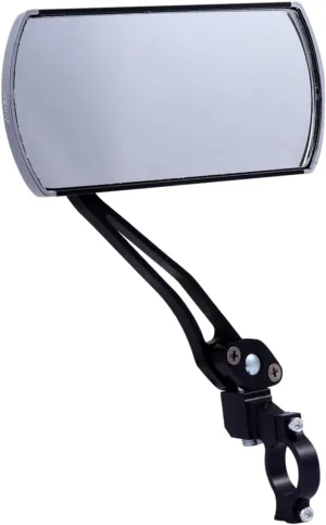 Mikinona 1Pair Reflective Mirror for Mountain Bike Motorcycle Durable Rear View Mirror with Wide Perspective Weather Resistant for Safe Riding
