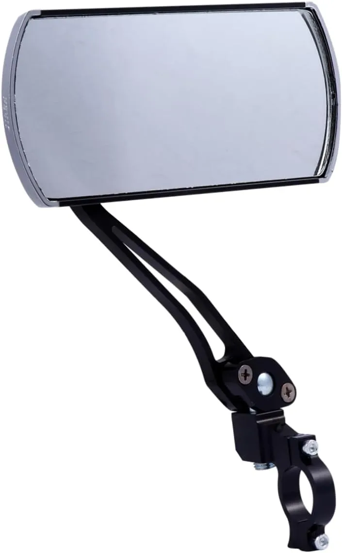 Mikinona 1Pair Reflective Mirror for Mountain Bike Motorcycle Durable Rear View Mirror with Wide Perspective Weather Resistant for Safe Riding
