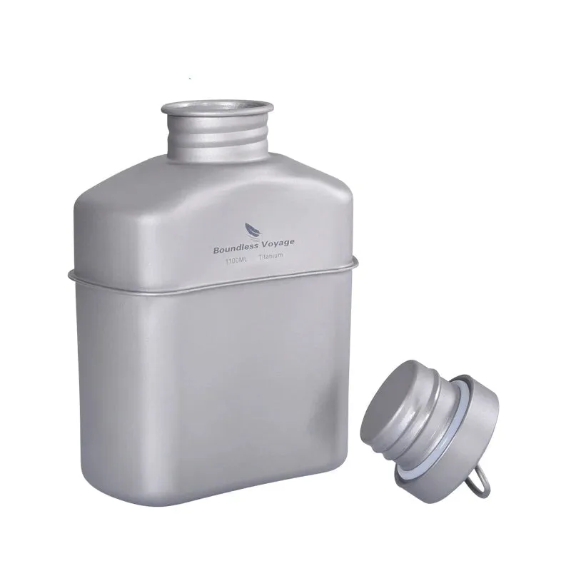 Military Canteen Titanium Cookware