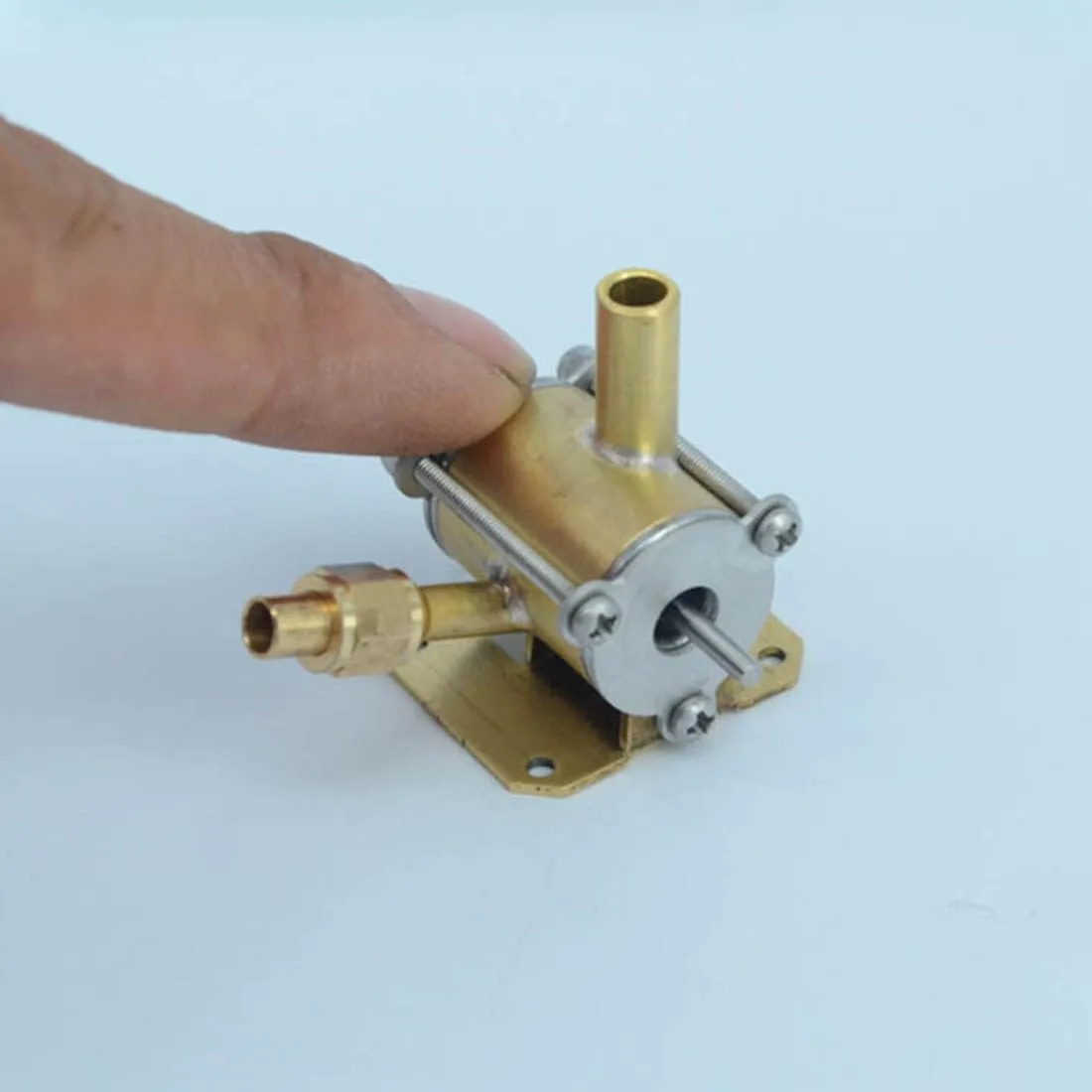 Mini Steam Engine Model Kit, High-Speed All-Metal Steam Turbine Engine, Physics Experiment Set for Adults