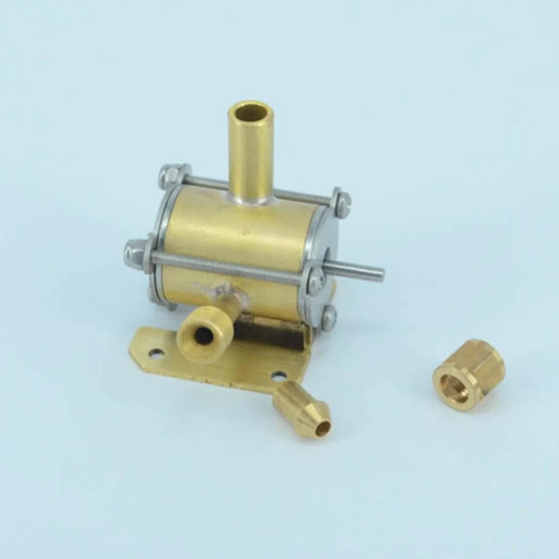 Mini Steam Engine Model Kit, High-Speed All-Metal Steam Turbine Engine, Physics Experiment Set for Adults