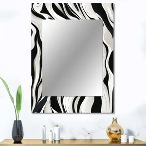 Minimalist Sophistication - Abstract Wall Mirror