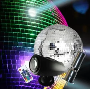 Mirror Ball Kit 8" MBK8L