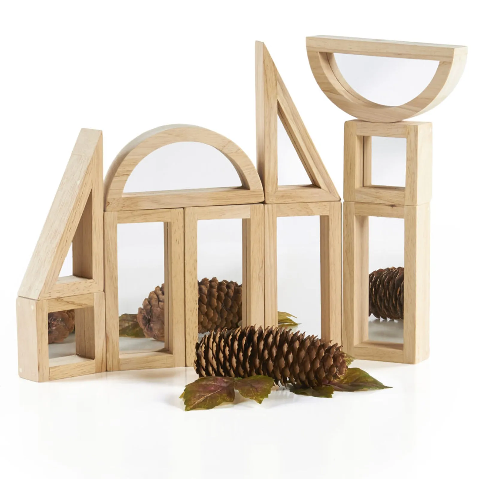 Mirror Blocks Set, 10 Pieces