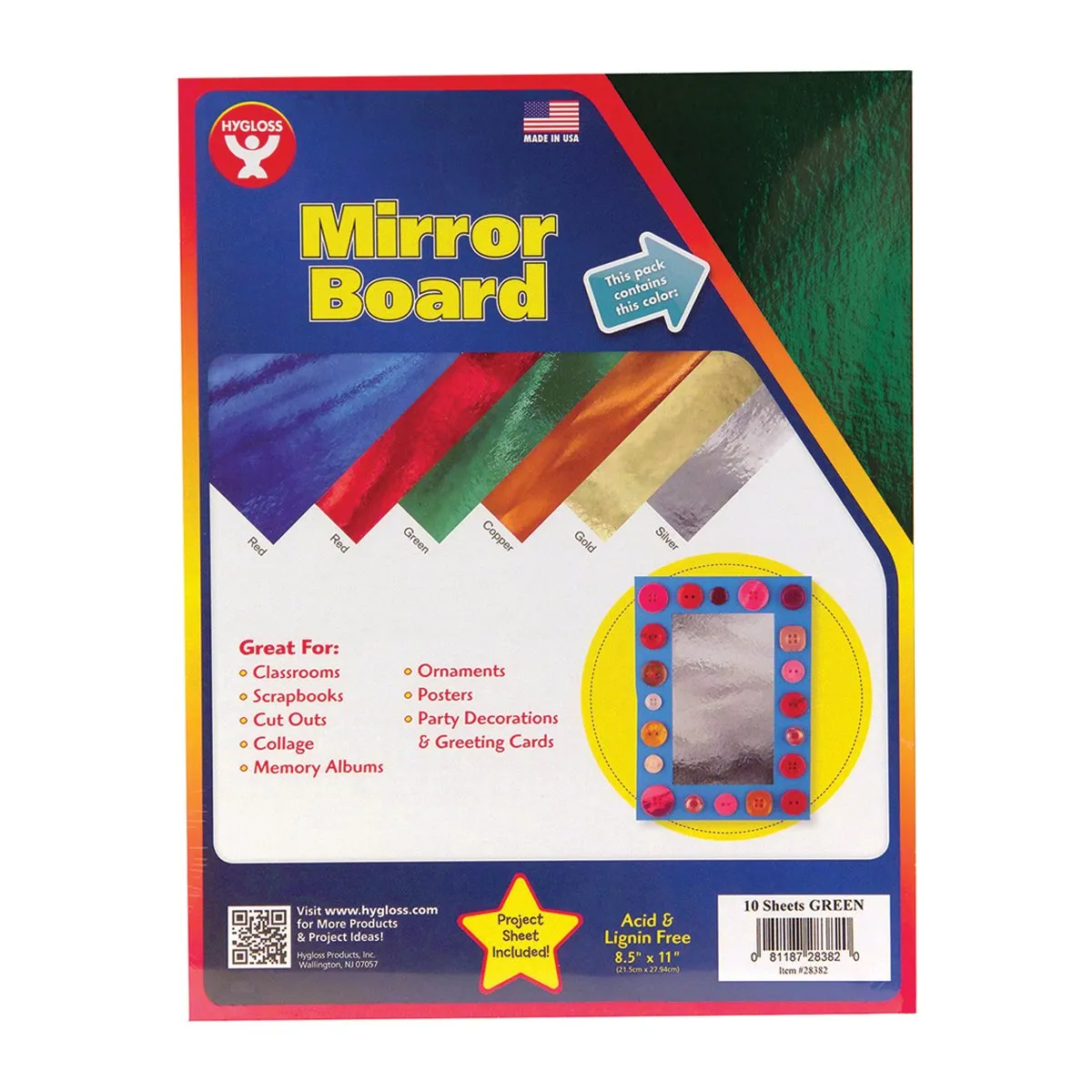 Mirror Board Sheets