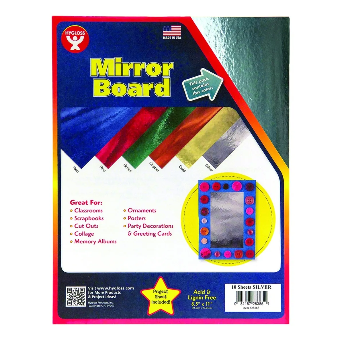 Mirror Board Sheets