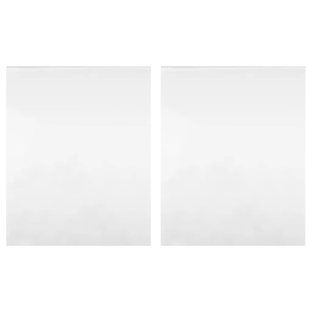 Mirror Films 2 pcs Self-Adhesive 60x100 cm PET