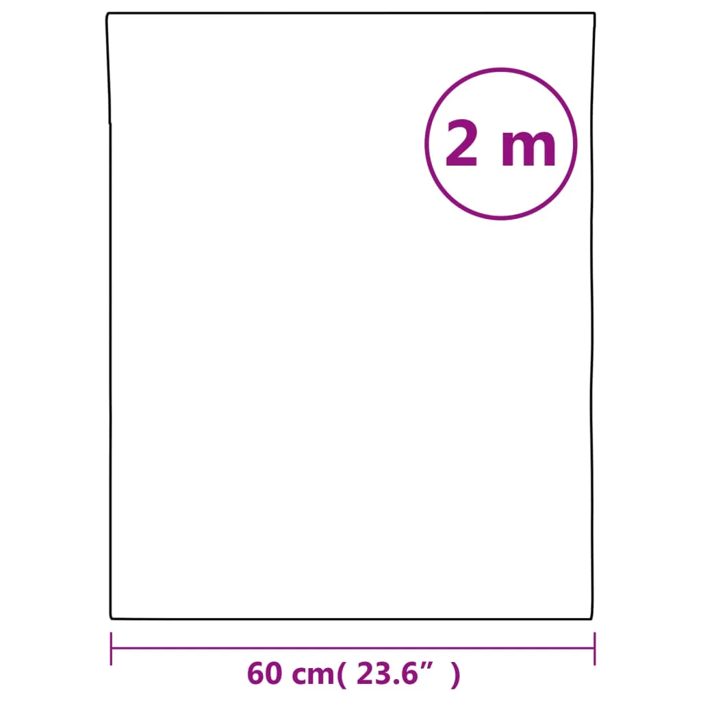 Mirror Films 2 pcs Self-Adhesive 60x200 cm PET
