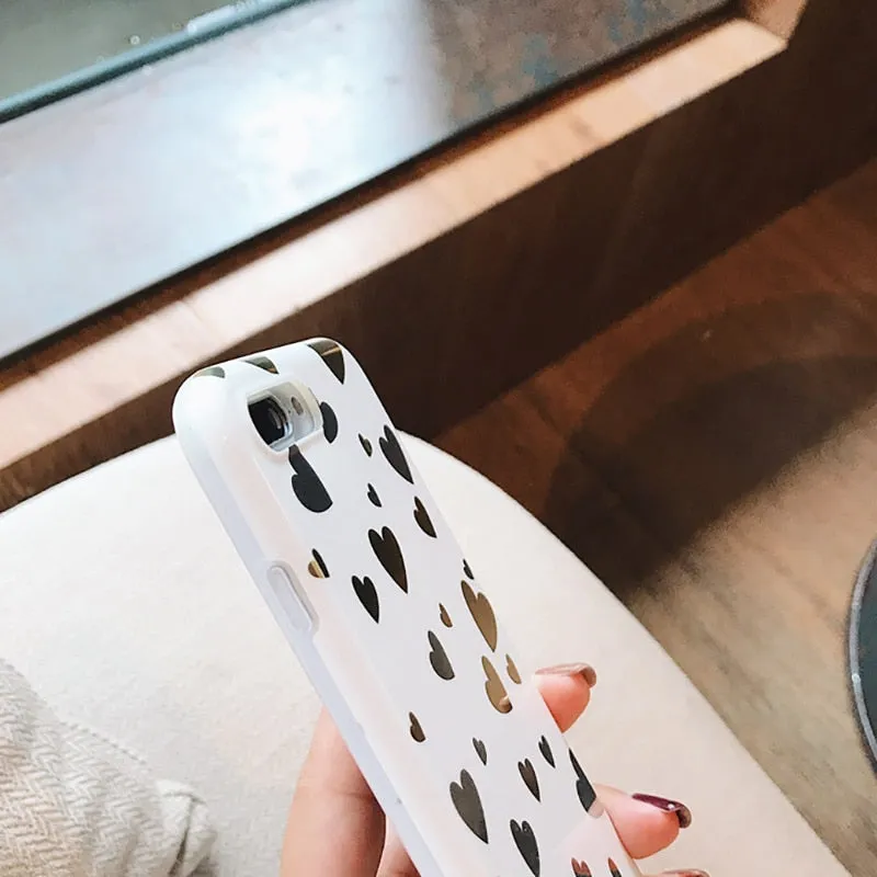 Mirror Heart iPhone Case