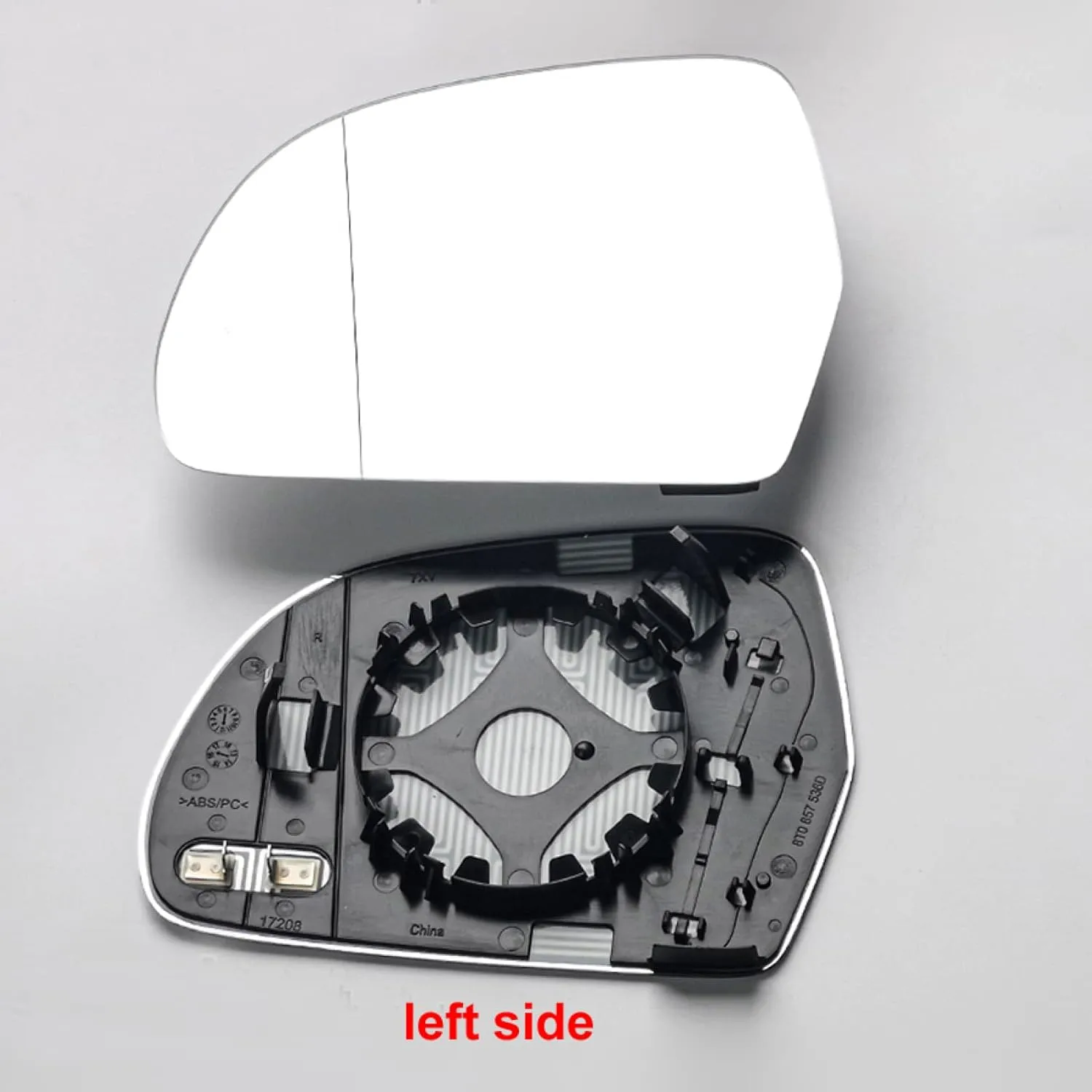 Mirror Side Mirror Reflective Lens Rearview Mirror Lenses Glass with Heating 1PCS,for Audi A4L 2009 2010 2011 2012