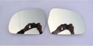 Mirror Side Mirror Reflective Lens Rearview Mirror Lenses Glass with Heating 1PCS,for Audi A4L 2009 2010 2011 2012