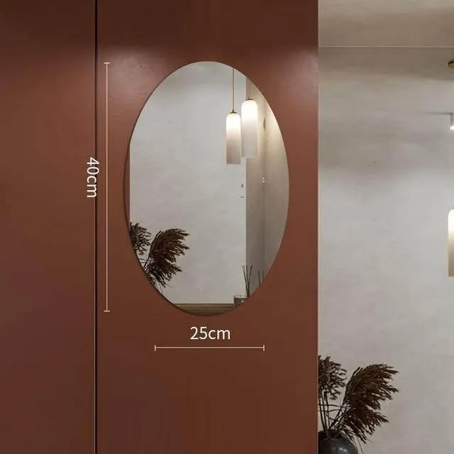 Mirror Wall Decal - Reflective Home Decor Sticker