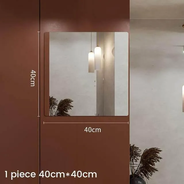 Mirror Wall Decal - Reflective Home Decor Sticker
