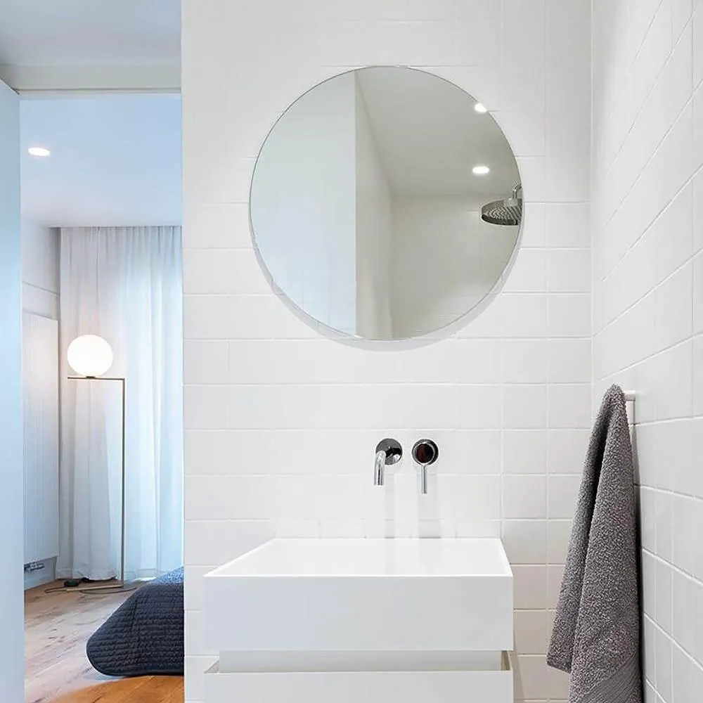 Mirror Wall Decal - Reflective Home Decor Sticker