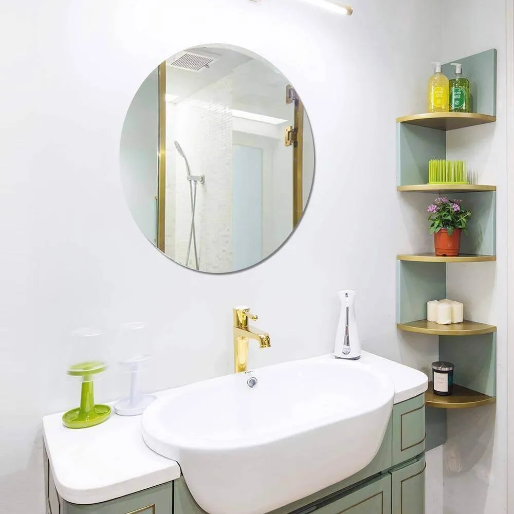 Mirror Wall Decal - Reflective Home Decor Sticker