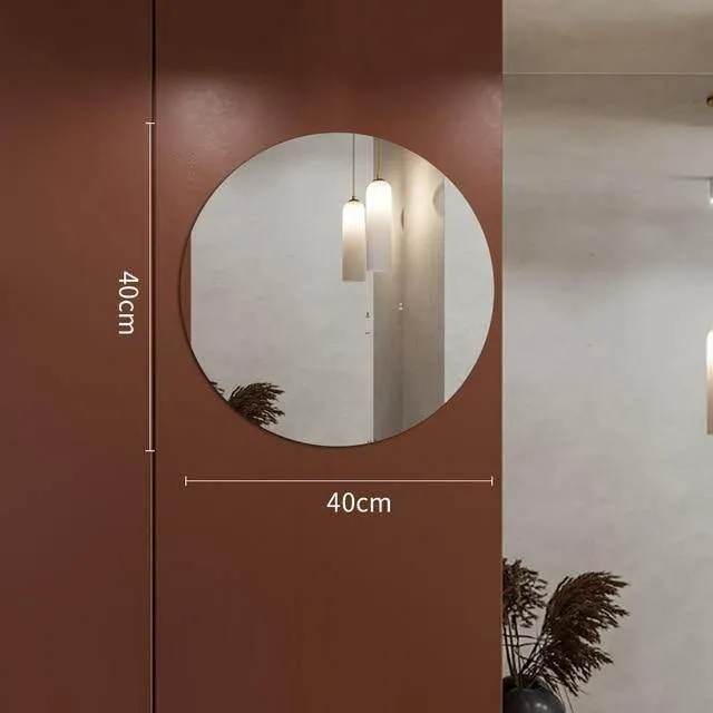 Mirror Wall Decal - Reflective Home Decor Sticker