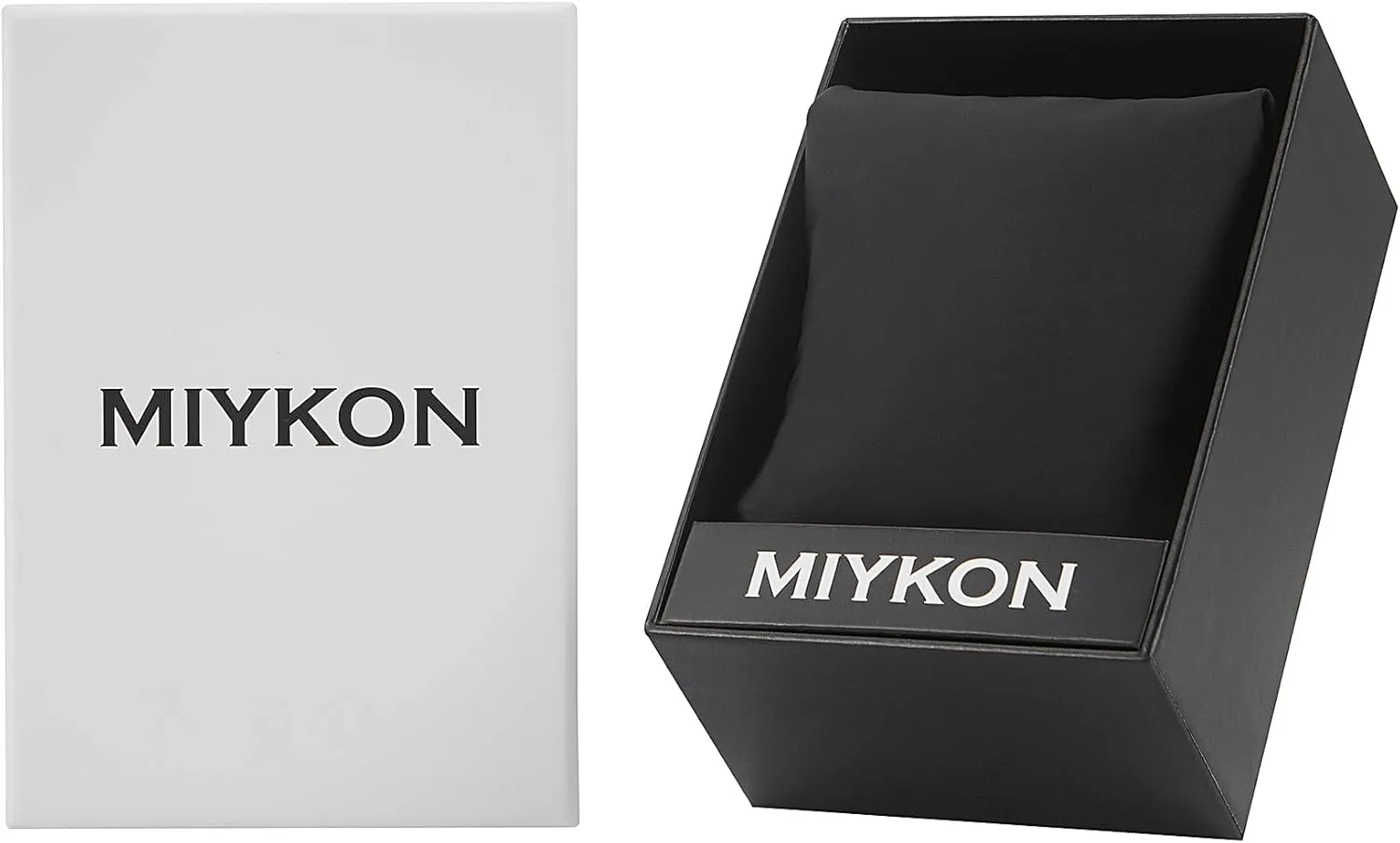 Miykon Vintage Watches for Men - Tank Square Analog Watch with Genuine Leather Wrist Strap for Classic Dress - Ion Polished, Scratch Resistant Glass, Japanese Quartz, Waterproof to 100ft