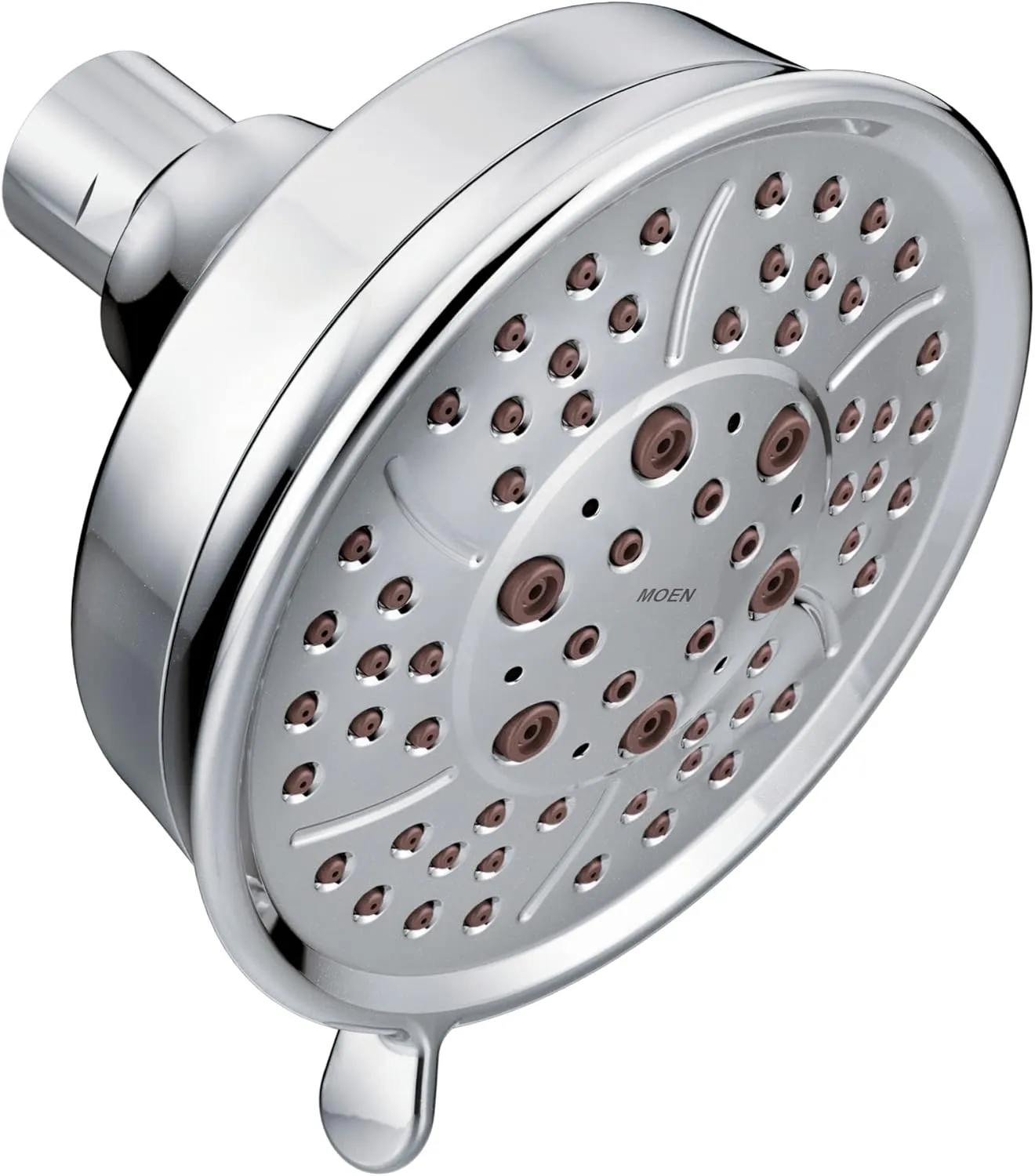 Moen 3638 Collection Four-Function 4-3/8-Inch Diameter Showerhead, Chrome