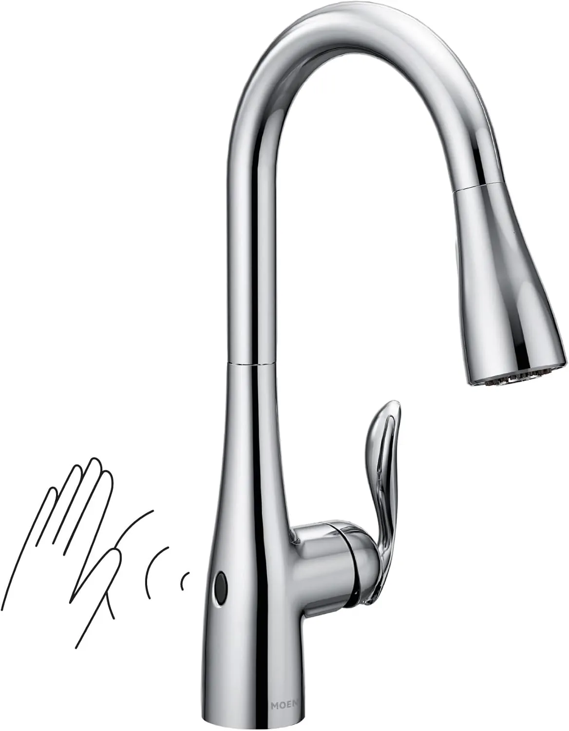 Moen 7594EWC Arbor Kitchen-Sink-faucets, Chrome
