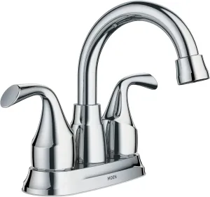 Moen 84115 Idora Bathroom Sink Faucet, 4-Inch Centerset, Chrome