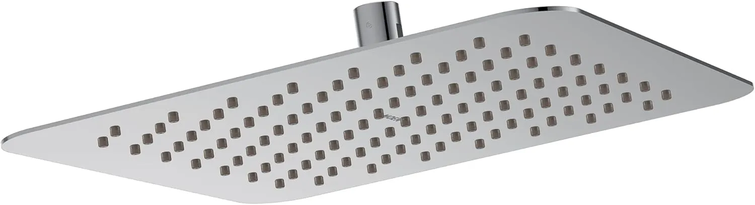 Moen Chrome Bathroom 12-Inch Wide Razor Thin Rain Shower Head, S1004