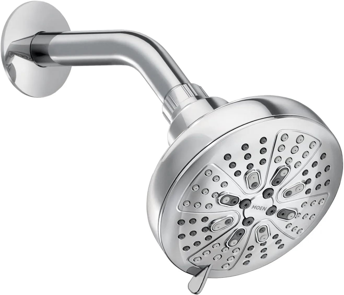 Moen Chrome Hydro Energetix Eight-Function Showerhead with Standard 5" Diameter Spray Head, 200W0