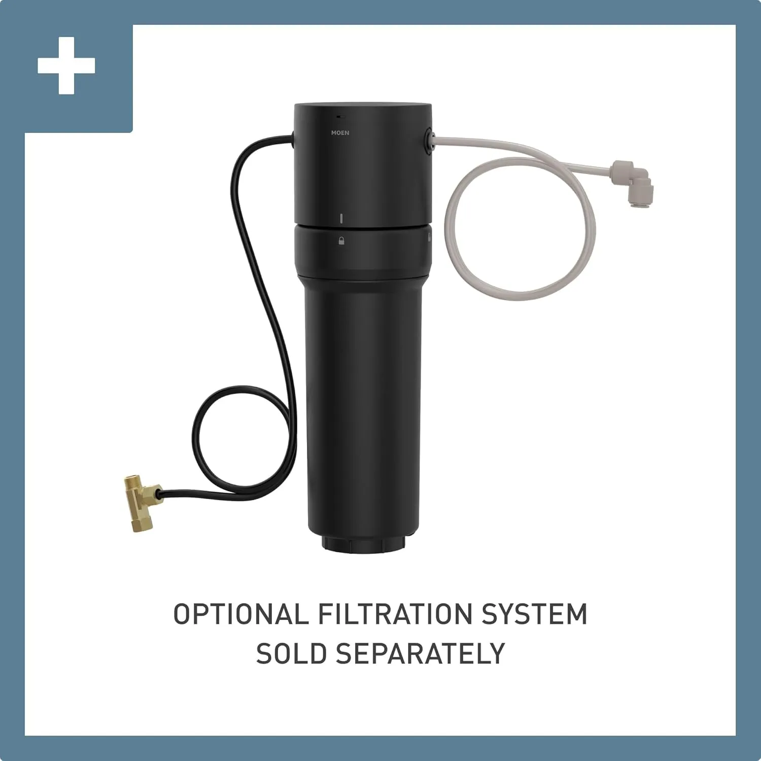 Moen Chrome Sip Traditional Cold Water Kitchen Beverage Faucet with Optional Filtration System, S5510