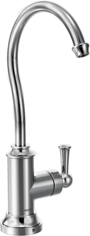 Moen Chrome Sip Traditional Cold Water Kitchen Beverage Faucet with Optional Filtration System, S5510