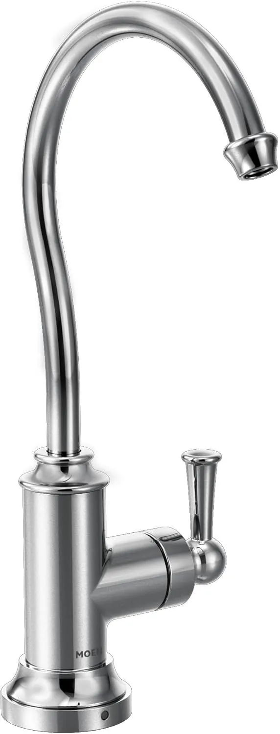 Moen Chrome Sip Traditional Cold Water Kitchen Beverage Faucet with Optional Filtration System, S5510