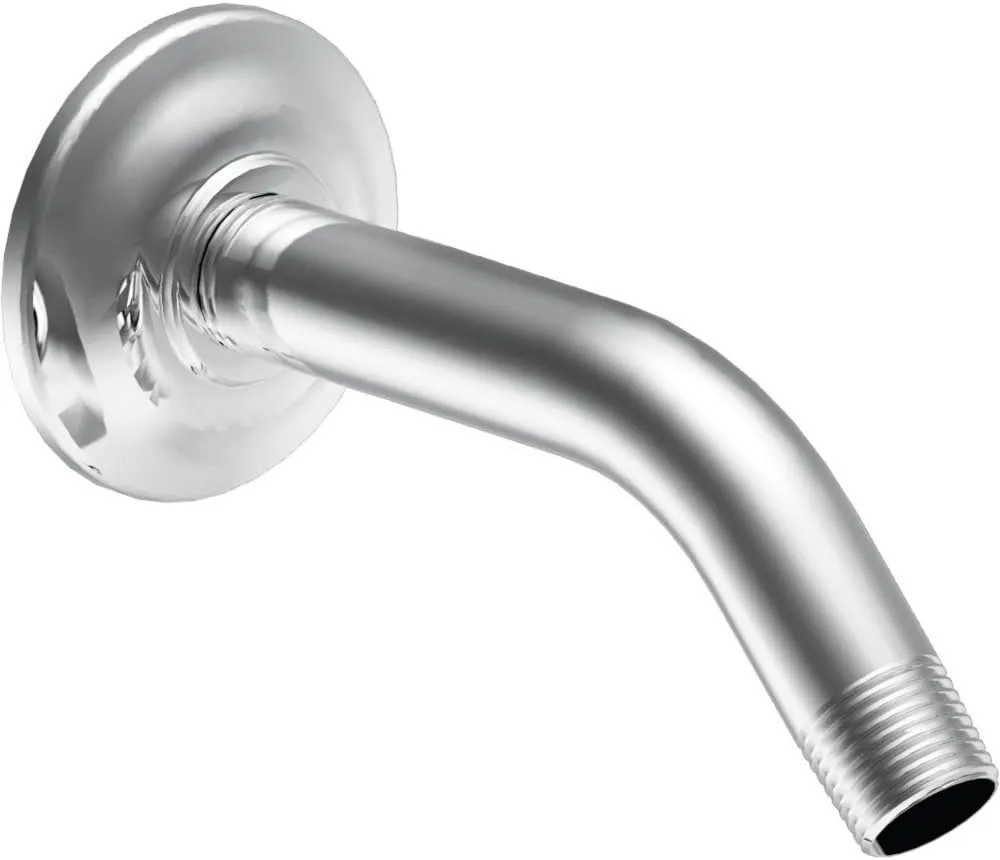 Moen S122 Premium 8-Inch Standard Shower Arm with Matching Flange Included, Chrome