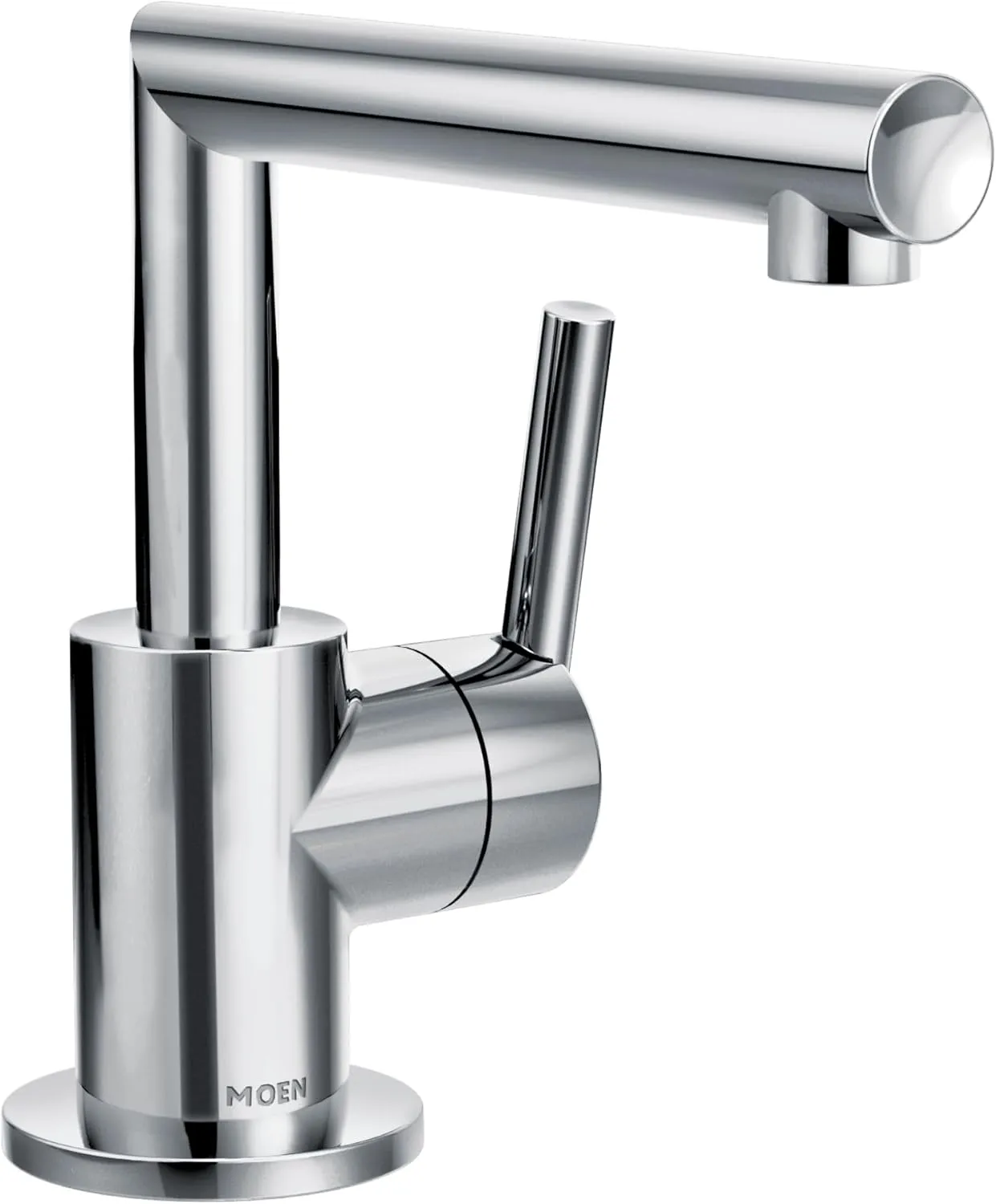 Moen S43001 Arris One-Handle Single Hole Modern Bathroom Faucet, Chrome