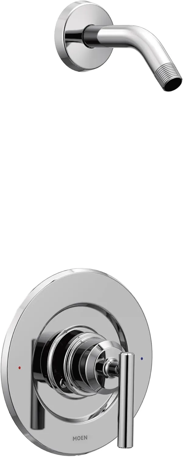 Moen T2902NH Gibson Posi-Temp One-Handle Shower Only Trim Valve Without Showerhead, Chrome