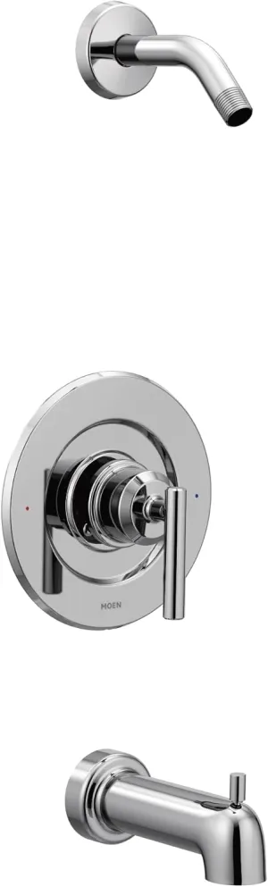 Moen T2903NH Gibson PosiTemp One-Handle Tub/Shower Without Showerhead, Valve Required, Chrome