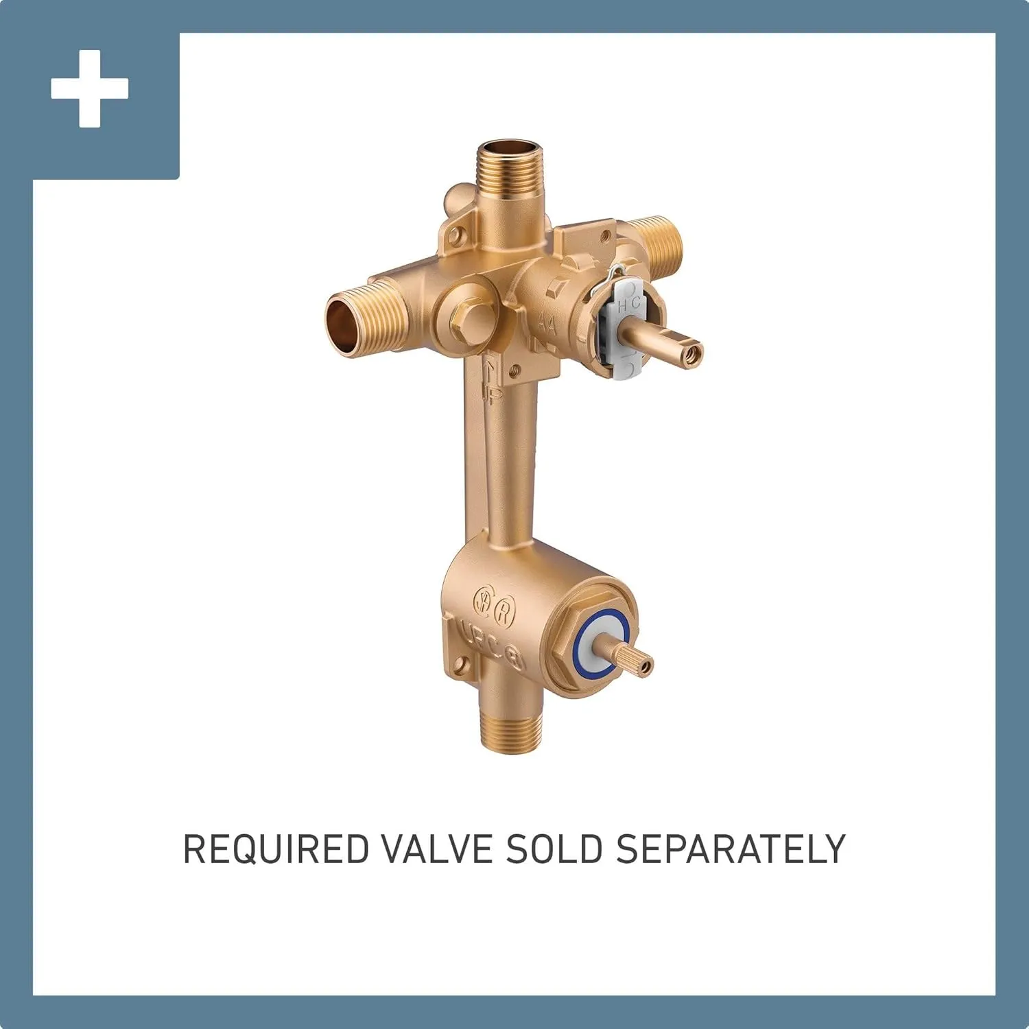 Moen TS2710 90 Degree Posi-Temp with Built-in 3-Function Transfer Valve Trim Kit, Valve Required, Chrome