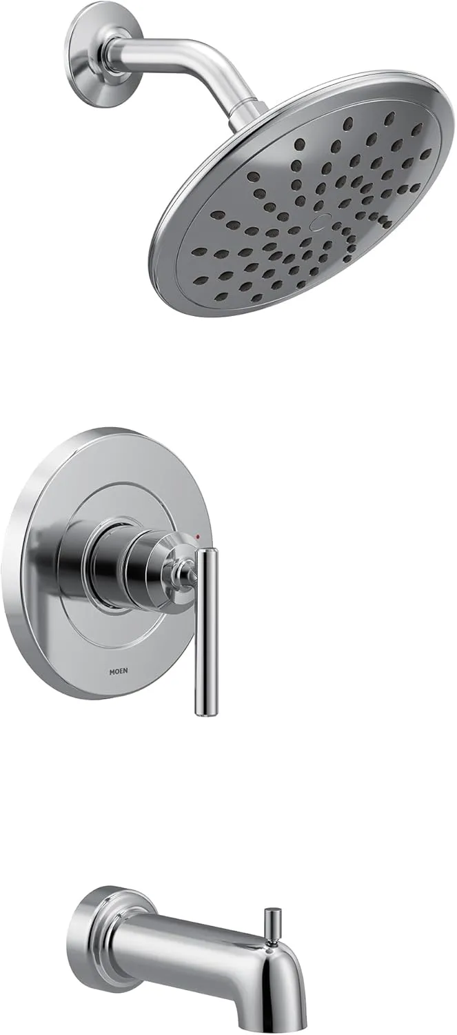 Moen UT3003EP Gibson M-CORE 2-Series 1-Handle Tub and Shower Trim Kit, Valve Required, Chrome