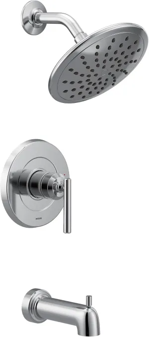 Moen UT3003EP Gibson M-CORE 2-Series 1-Handle Tub and Shower Trim Kit, Valve Required, Chrome