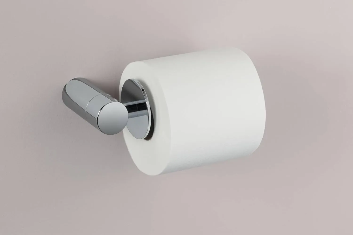 Moen YB0409CH Single Post Modern Toilet Paper Holder, Chrome