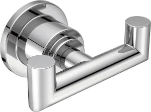 Moen YB0803CH Arris Modern Double Robe Hook, Chrome