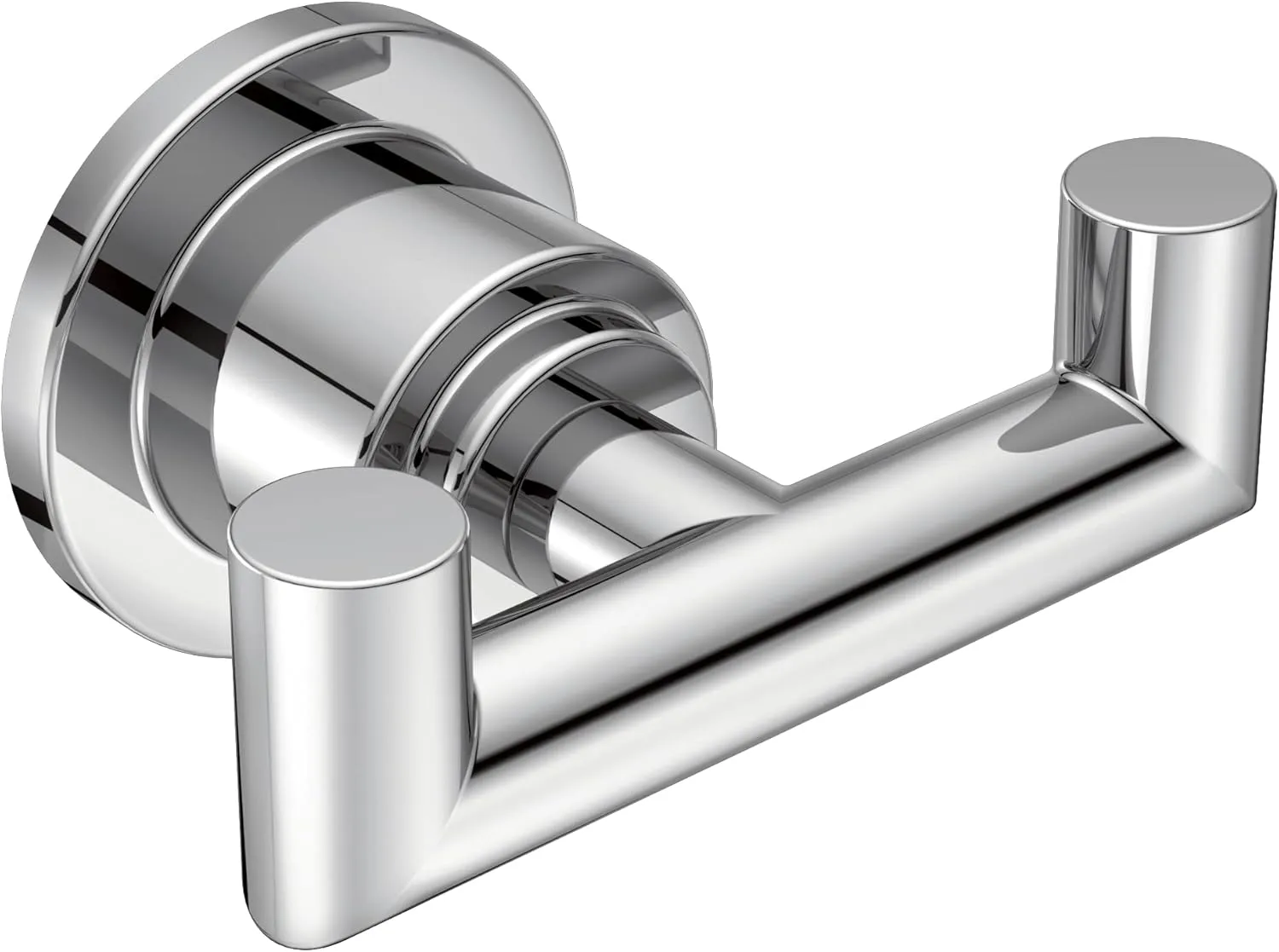 Moen YB0803CH Arris Modern Double Robe Hook, Chrome