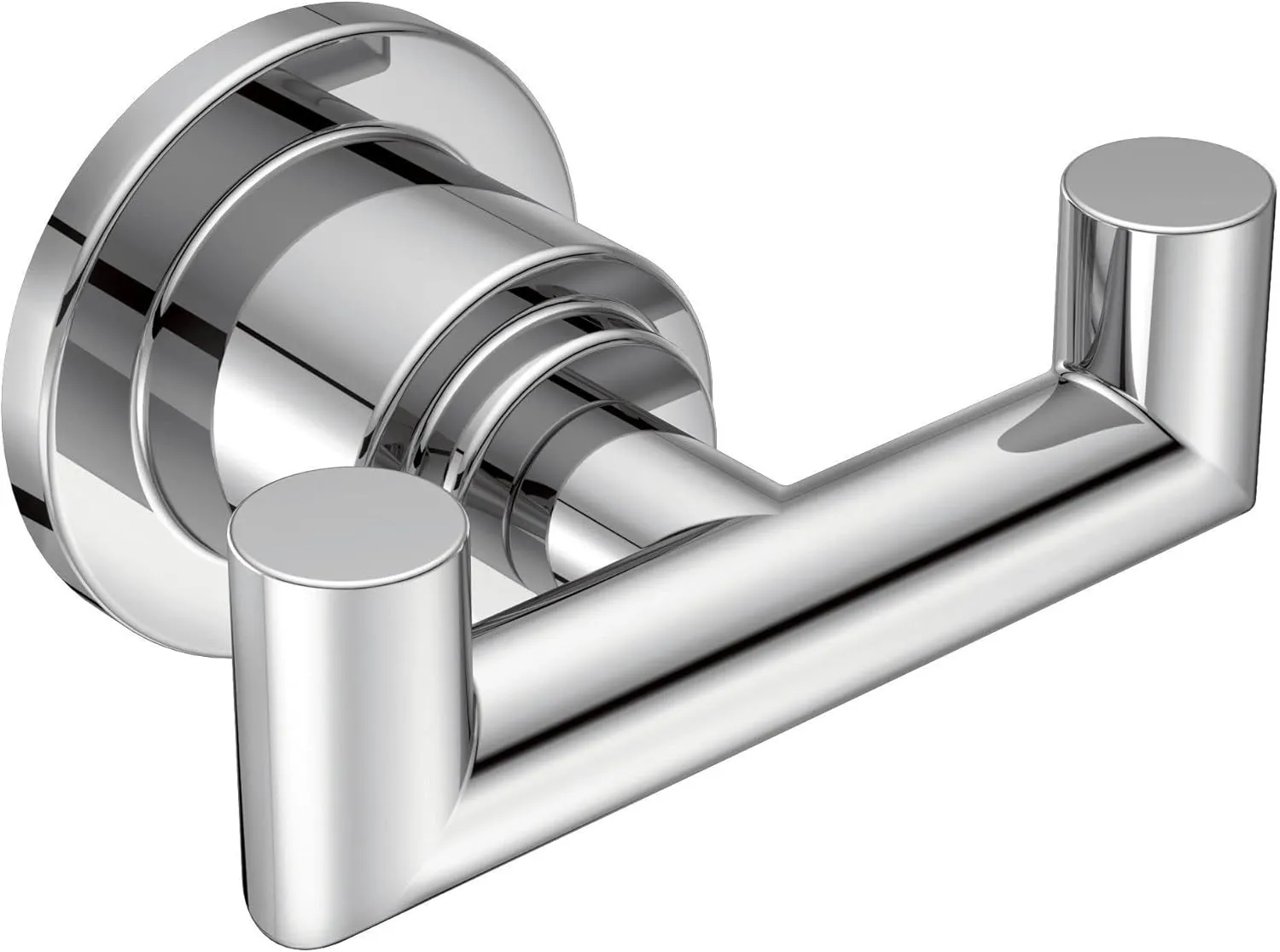 Moen YB0803CH Arris Modern Double Robe Hook, Chrome