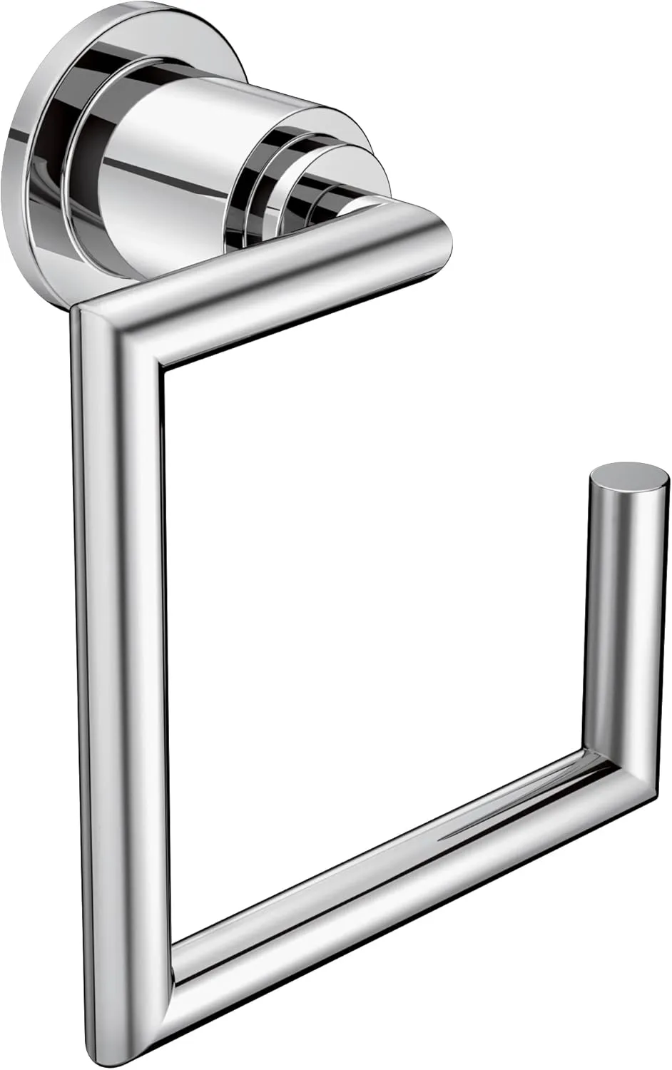Moen YB0886CH Arris Modern Hand Towel Ring, Chrome