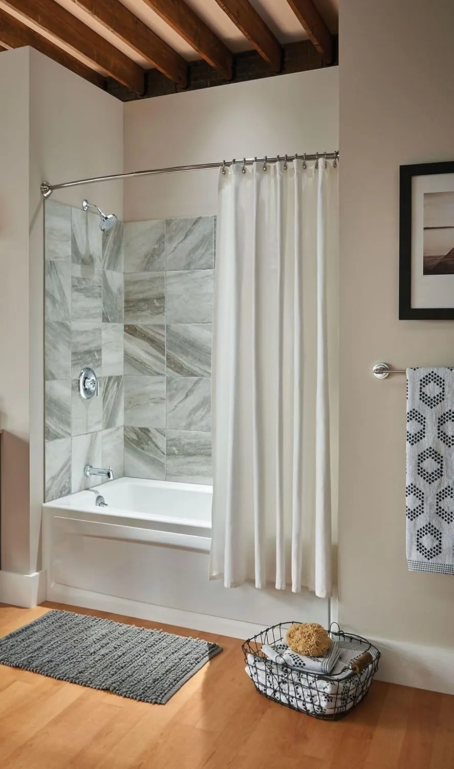 Moen YB2863CH Eva 3-Light Dual-Mount Bath Bathroom Vanity Fixture with Frosted Glass, Chrome