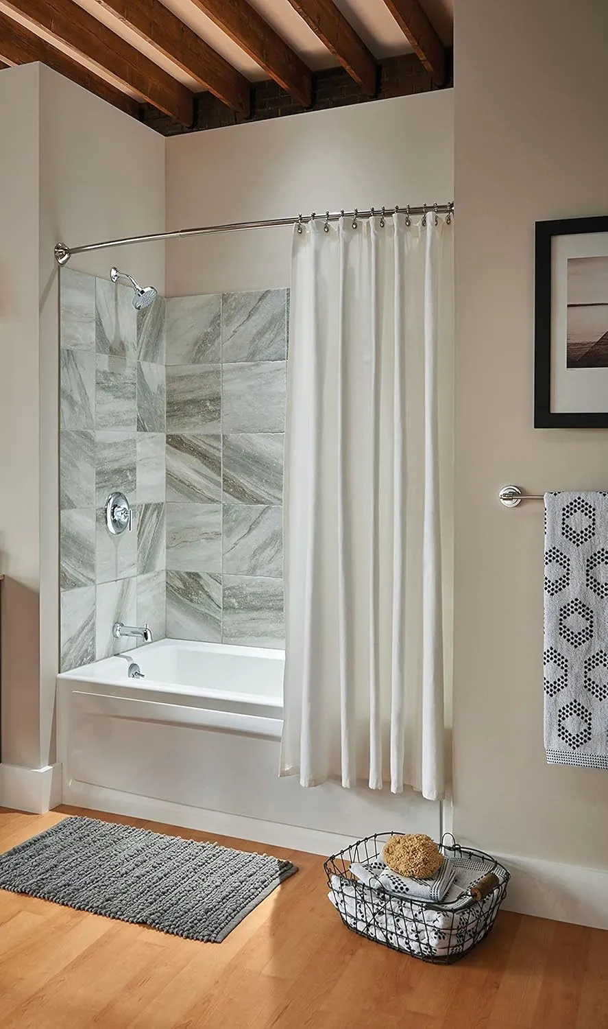 Moen YB2863CH Eva 3-Light Dual-Mount Bath Bathroom Vanity Fixture with Frosted Glass, Chrome