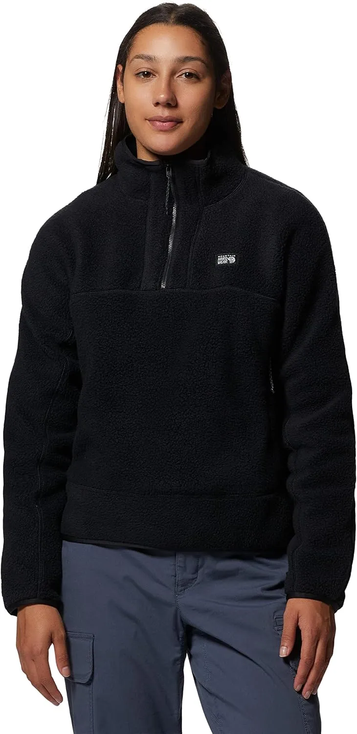 Mountain Hardwear Women's HiCamp Fleece Pullover for Hiking, Travel, Backpacking, and Everyday Wear