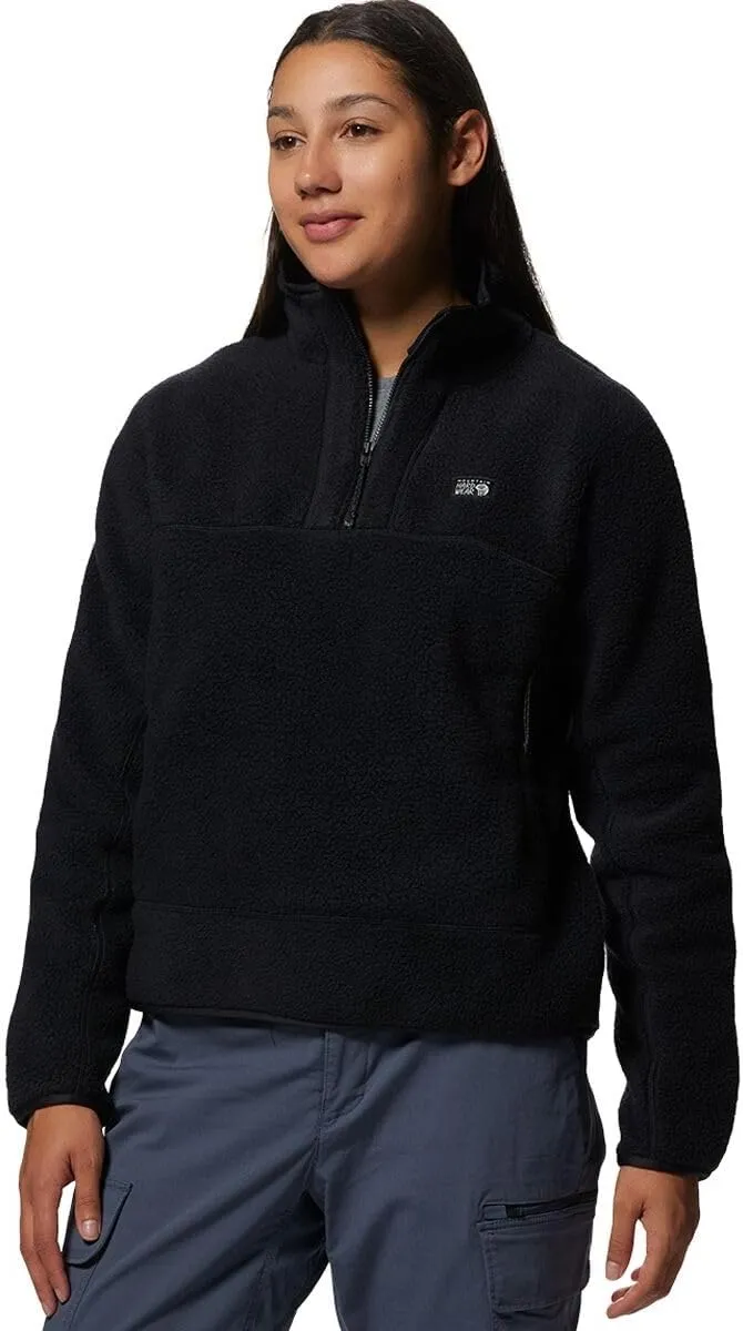 Mountain Hardwear Women's HiCamp Fleece Pullover for Hiking, Travel, Backpacking, and Everyday Wear