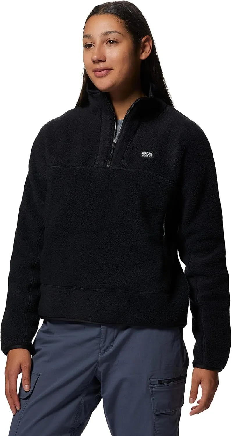 Mountain Hardwear Women's HiCamp Fleece Pullover for Hiking, Travel, Backpacking, and Everyday Wear