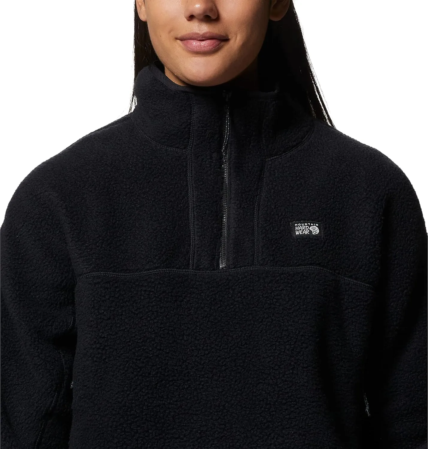 Mountain Hardwear Women's HiCamp Fleece Pullover for Hiking, Travel, Backpacking, and Everyday Wear